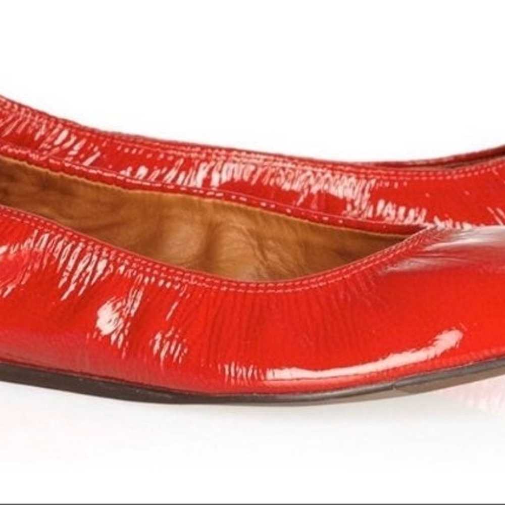 Lanvin Red Patent Ballet Flats - image 2