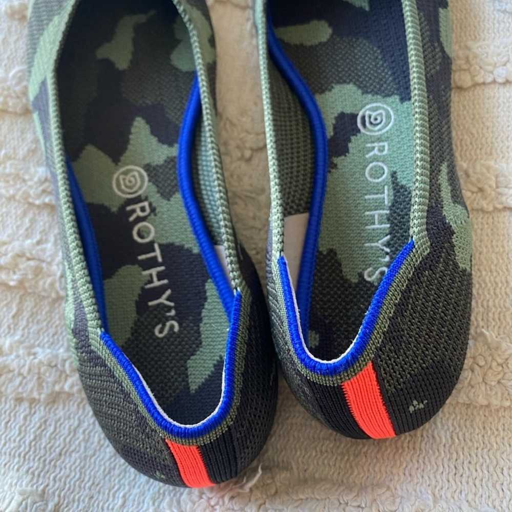 Rothys Green Camo Points - image 3