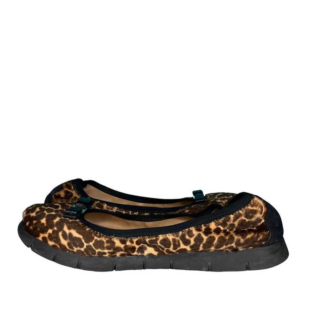 Salvatore Ferragamo My Joy Leopard Print Flats Ca… - image 7