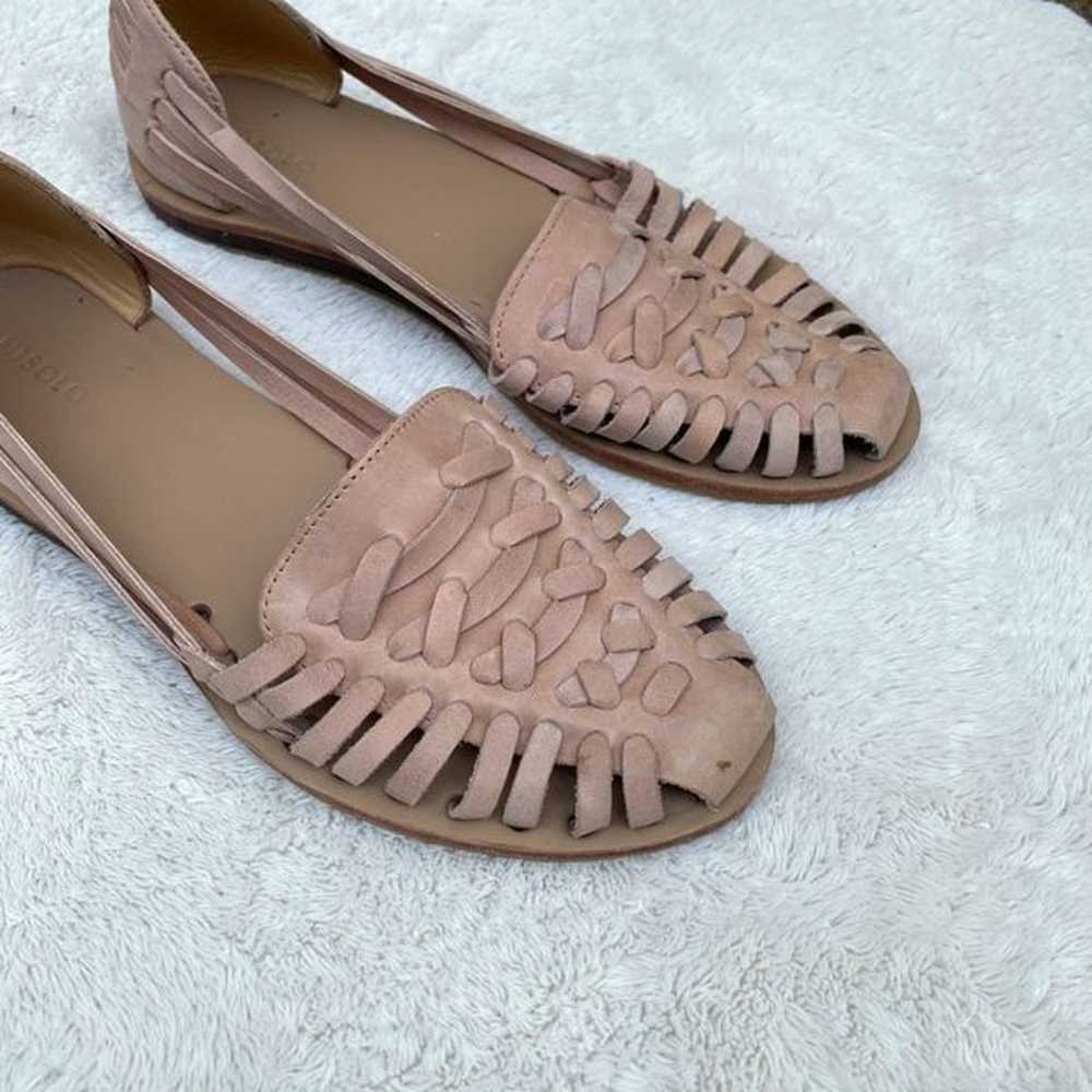 Nisolo Desert Rose Nude Huarache Leather Sandal - image 4