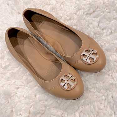 Tory Burch Miller Tan Flats - image 1