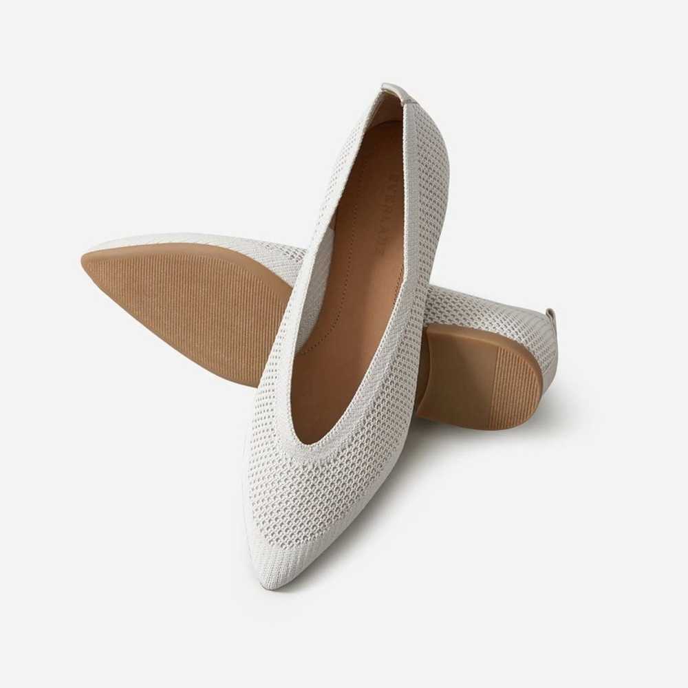 Everlane The 40-Hour Flats Shoee  in ReKnit Light… - image 8