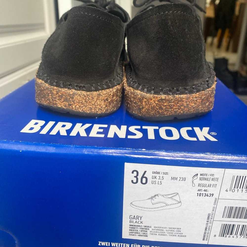 Birkenstock Gary Suede Leather 36 Black - image 4