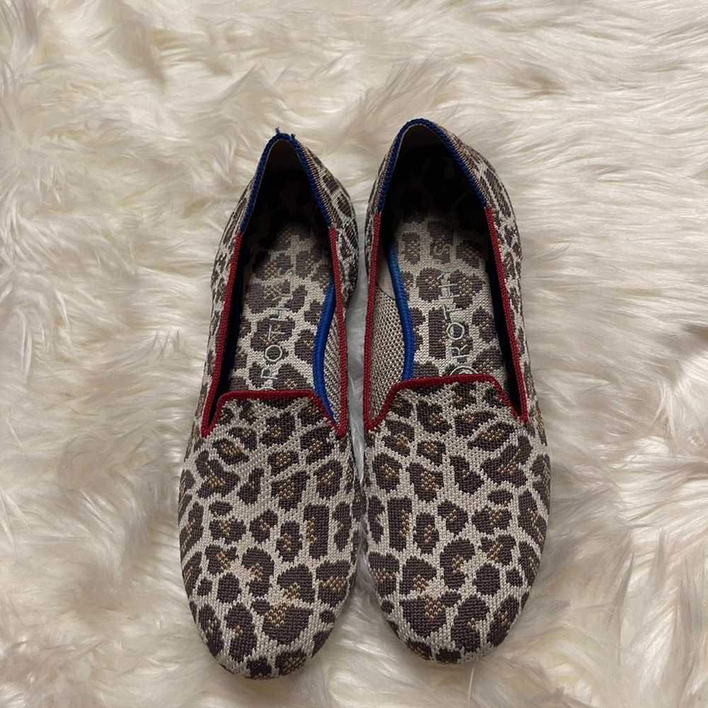 Rothys Mocha Spot Loafers Leopard Cheetah Print F… - image 4