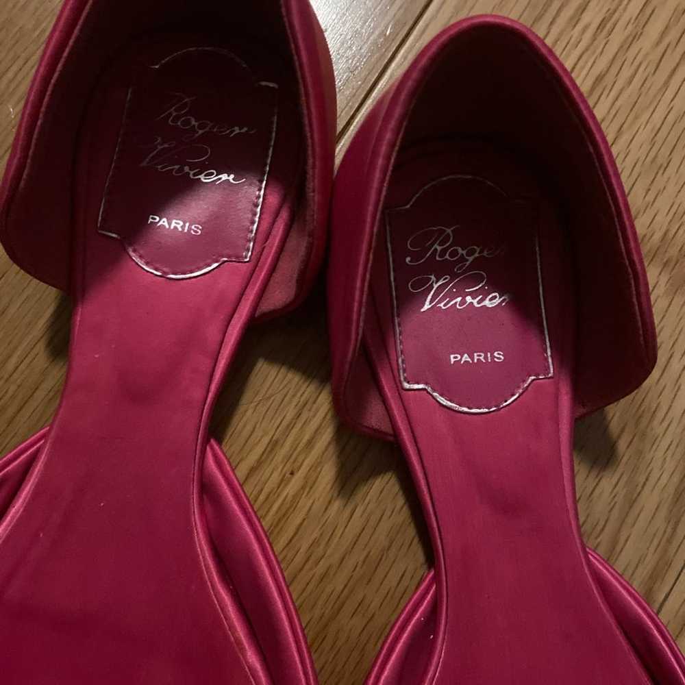 roger vivier pink flats - image 2