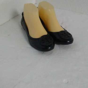 Tory Burch Eddie Patent Leather Flats.