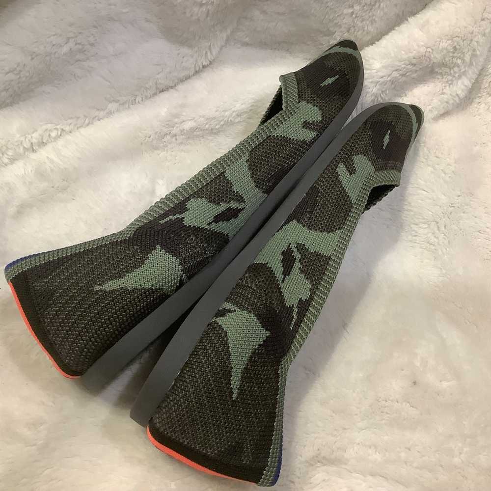 Rothy's The Point Jungle Camo Flat Slip On Pumps … - image 5