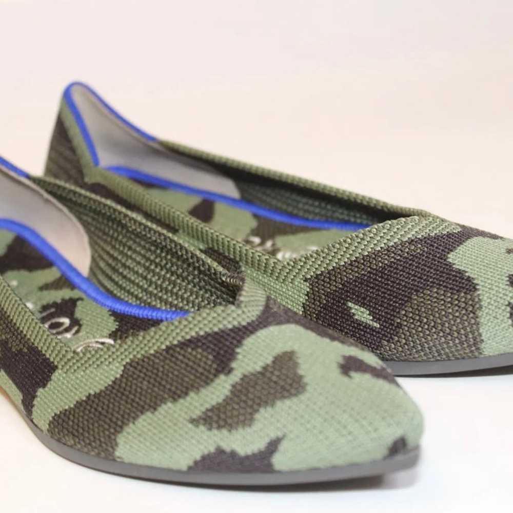 Rothy's The Point Jungle Camo Flat Slip On Pumps … - image 8