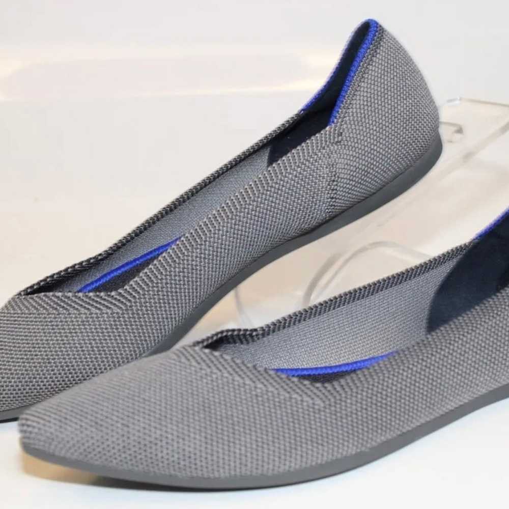 Rothy's The Point Ballet Flats Cloud Grey Birdsey… - image 7