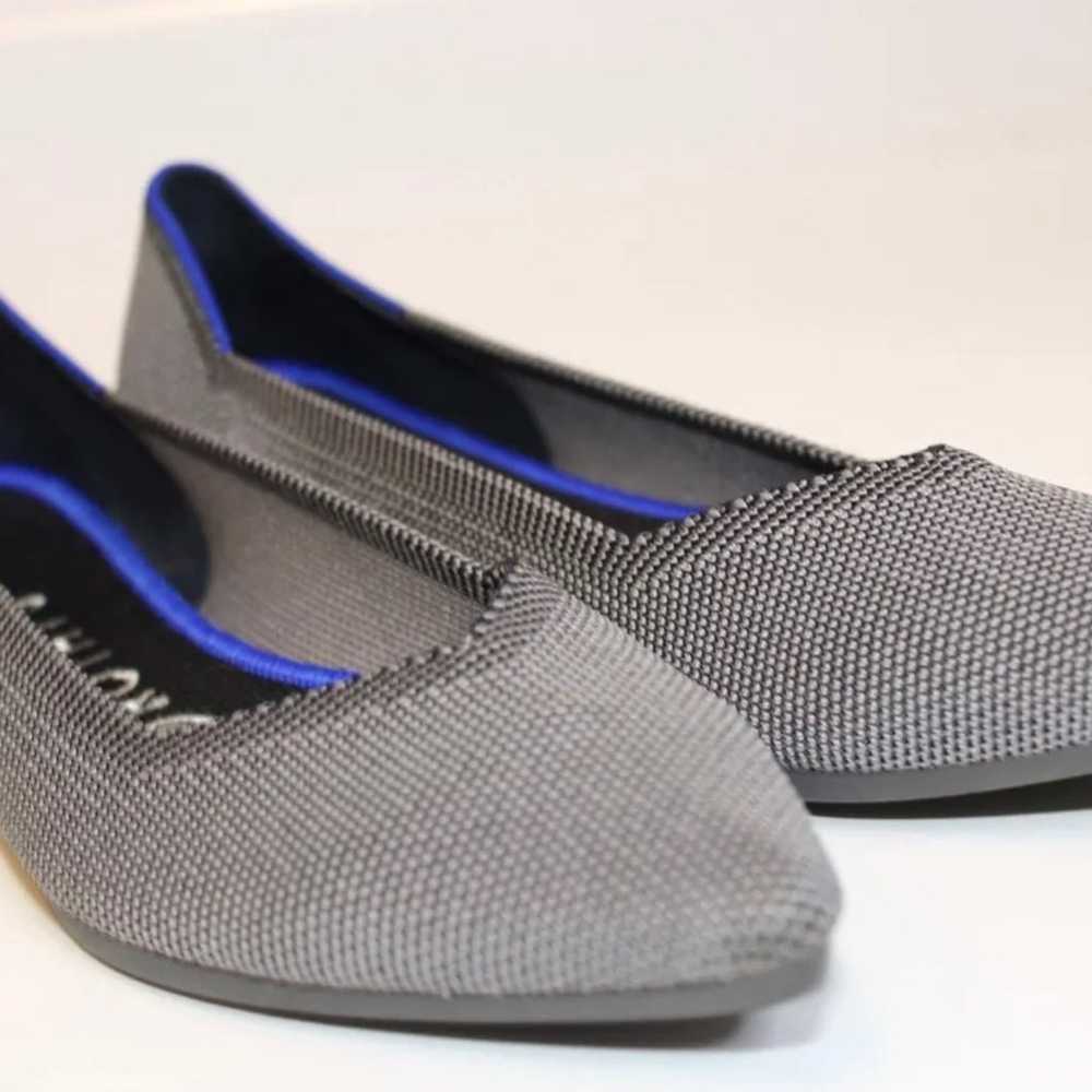 Rothy's The Point Ballet Flats Cloud Grey Birdsey… - image 8