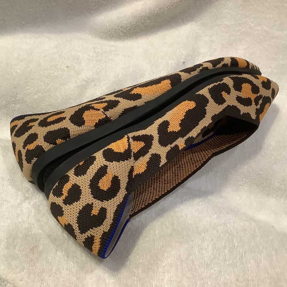 Rothy's The Point Big Cat Textile Ballet Flat Tra… - image 6