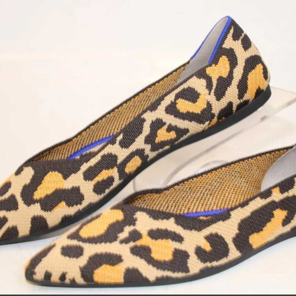 Rothy's The Point Big Cat Textile Ballet Flat Tra… - image 7