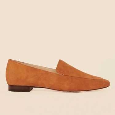 NEW Reformation Bonnie Loafer Brown Suede 8