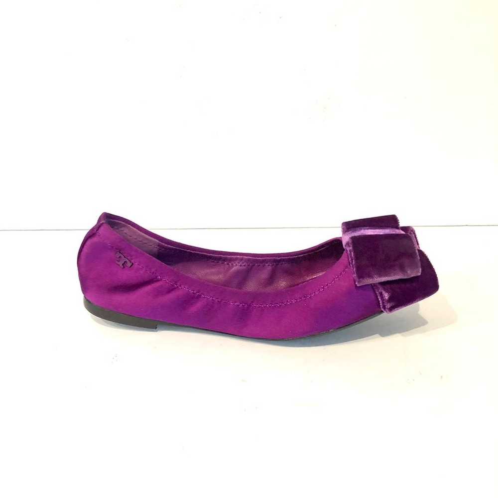 TORY BURCH Viola Bow Ballet Flat size5 - image 3