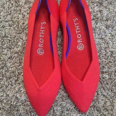 Rothys red size 8