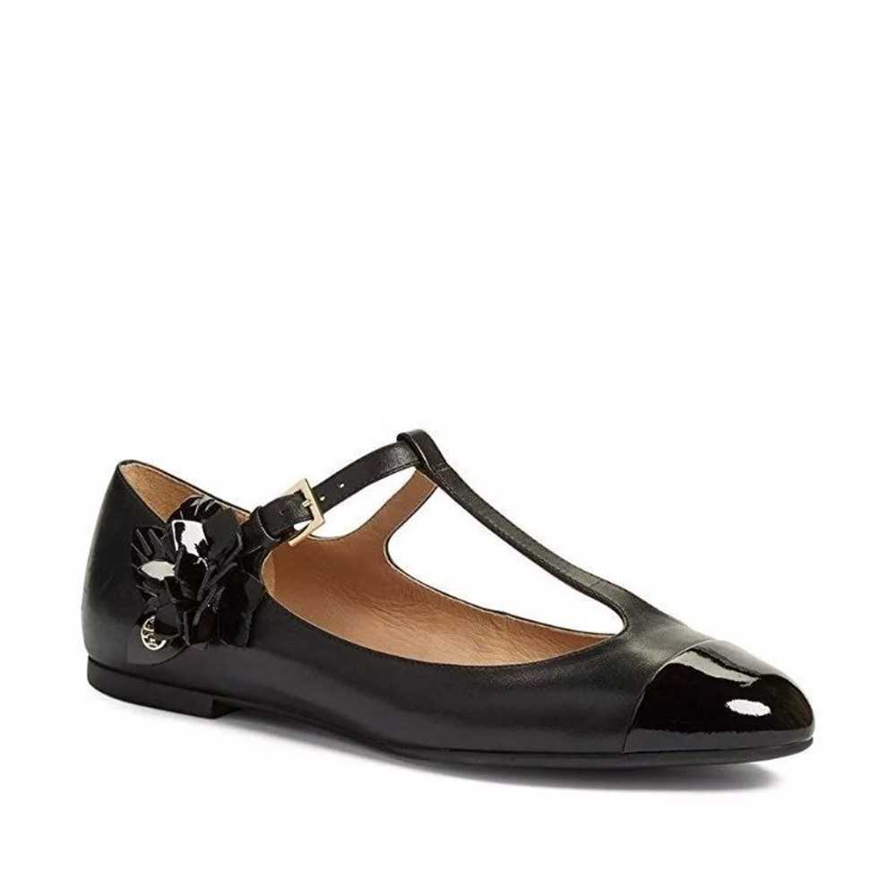 Tory Burch Blossom T-Strap leather flats - image 5