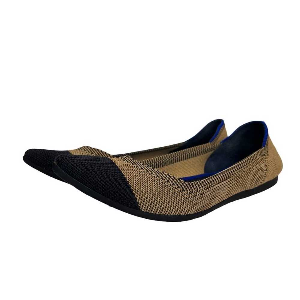 Rothy's Women's The Point Dune Cap Toe Flats Size… - image 1