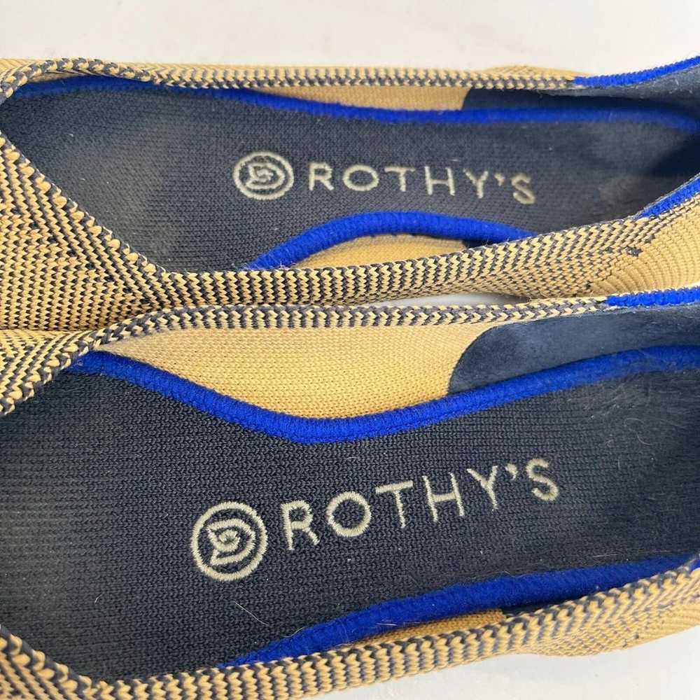 Rothy's Women's The Point Dune Cap Toe Flats Size… - image 5