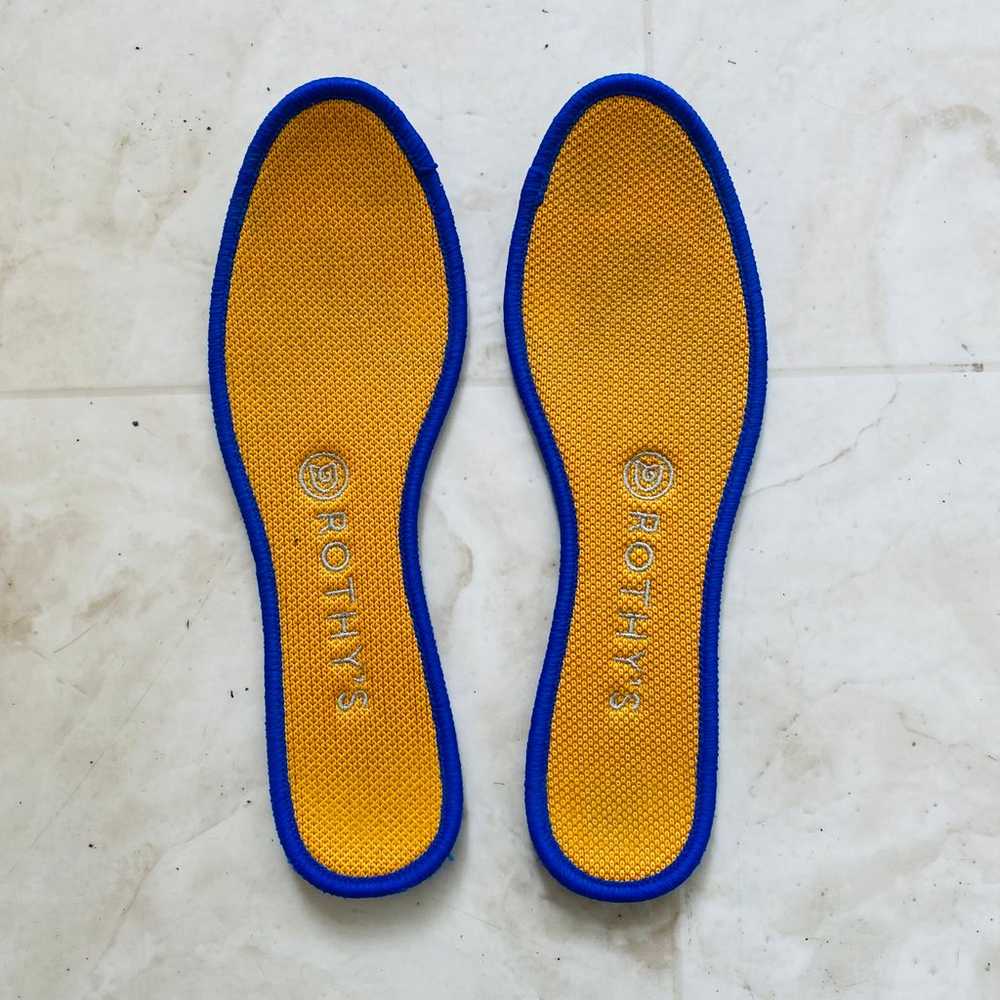 Rothy's Marigold Yellow Color Knit Round Toe Slip… - image 9