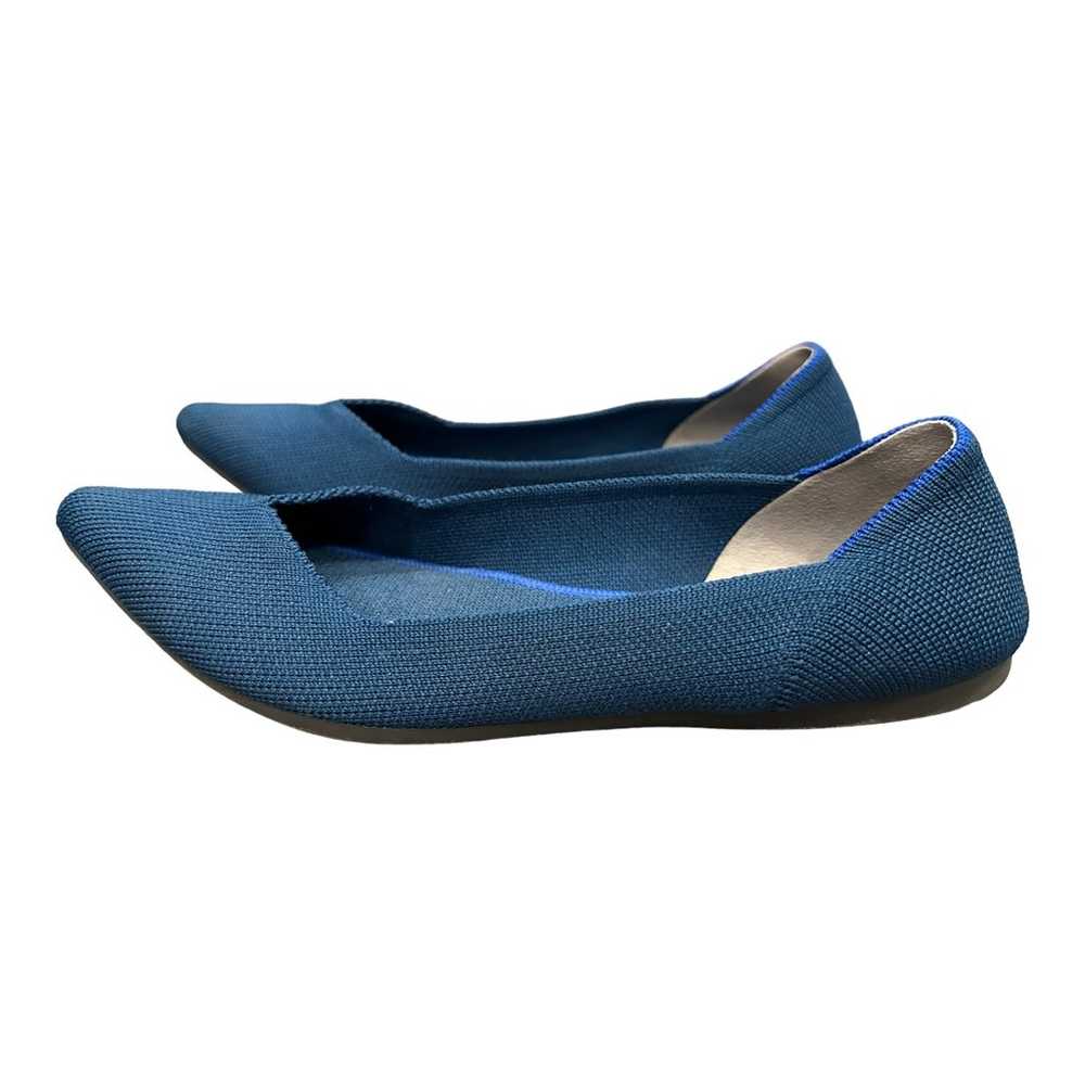 Rothy's Pointed Flat in Royal Blue Sz W8 - image 4