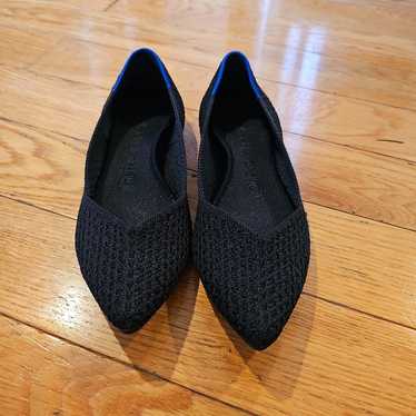 Rothy's honeycomb black point flats - image 1