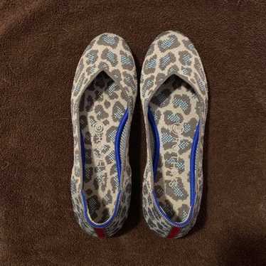 Rothys gray spotted flats size 7 - image 1