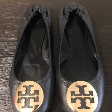 Tory burch minnie travel leather ballet