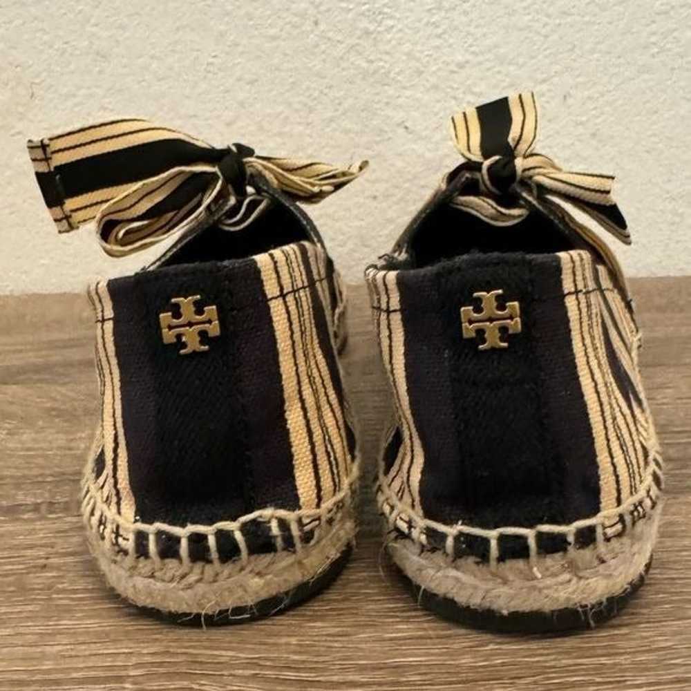 NEW Tory Burch Bow Espadrille Flats, Size 6 - image 2
