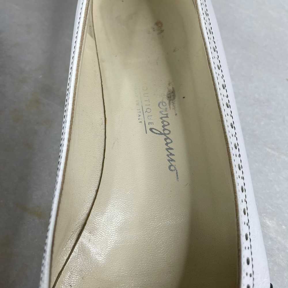 Salvatore Ferragamo Cap Toe Ballet Flats - image 3