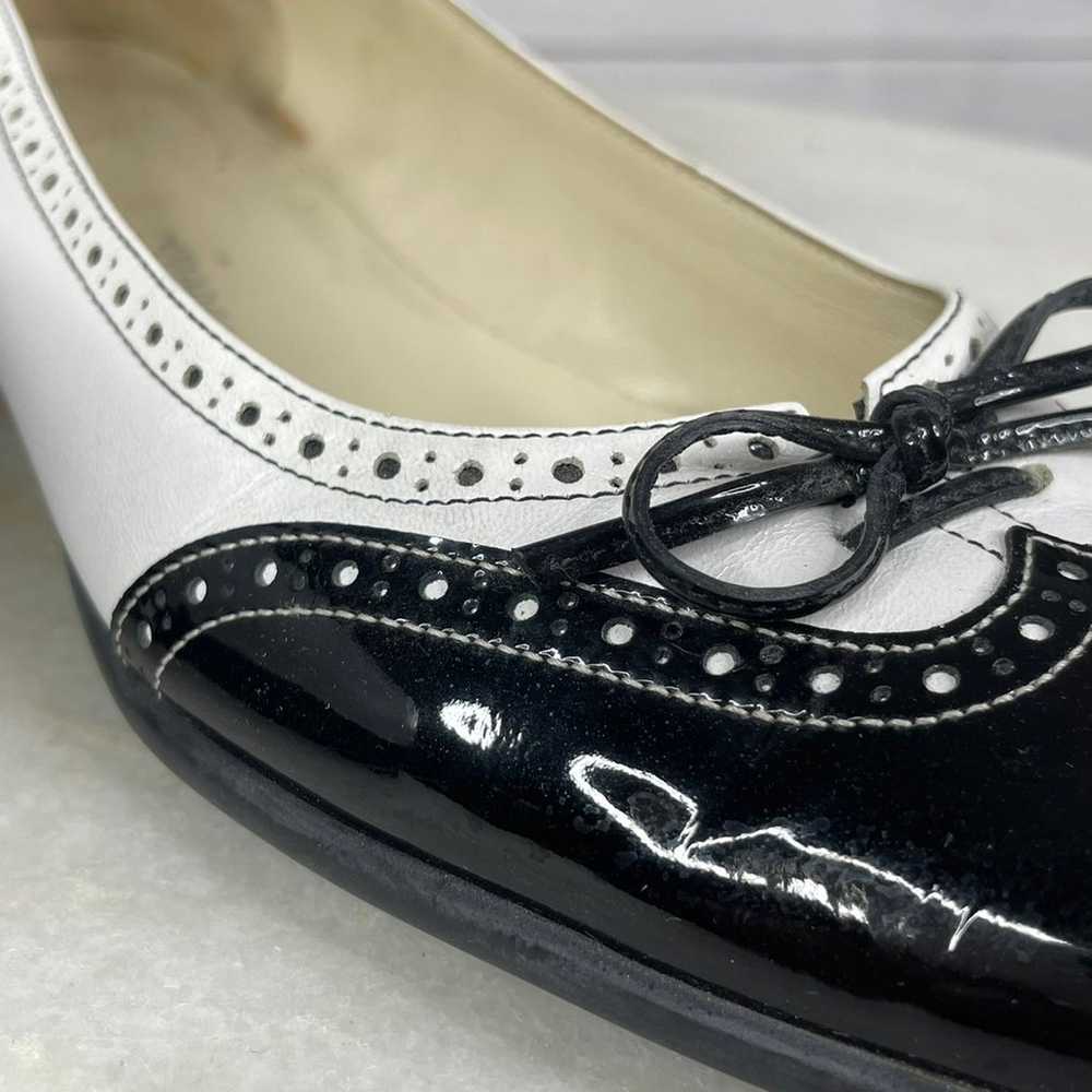 Salvatore Ferragamo Cap Toe Ballet Flats - image 7