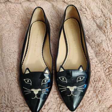 charlotte olympia kitty flats