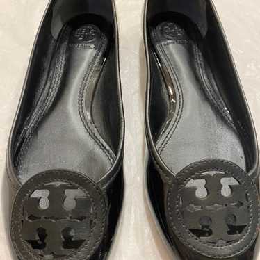 Tory Burch Black Leather Flats - image 1