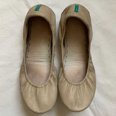 Tieks flats gold popular beige size 7