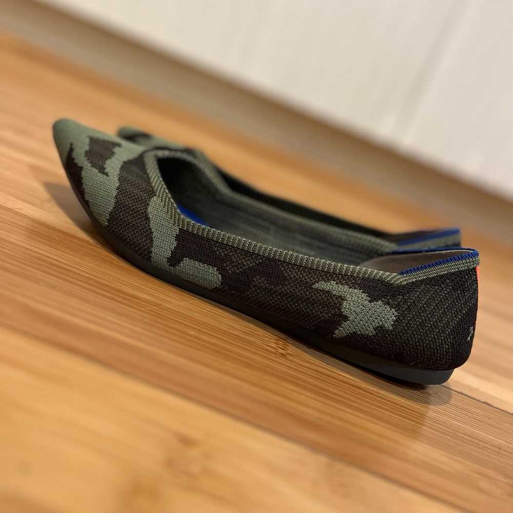 Rothy's The Point Jungle Camo Flat Slip On Pumps … - image 10