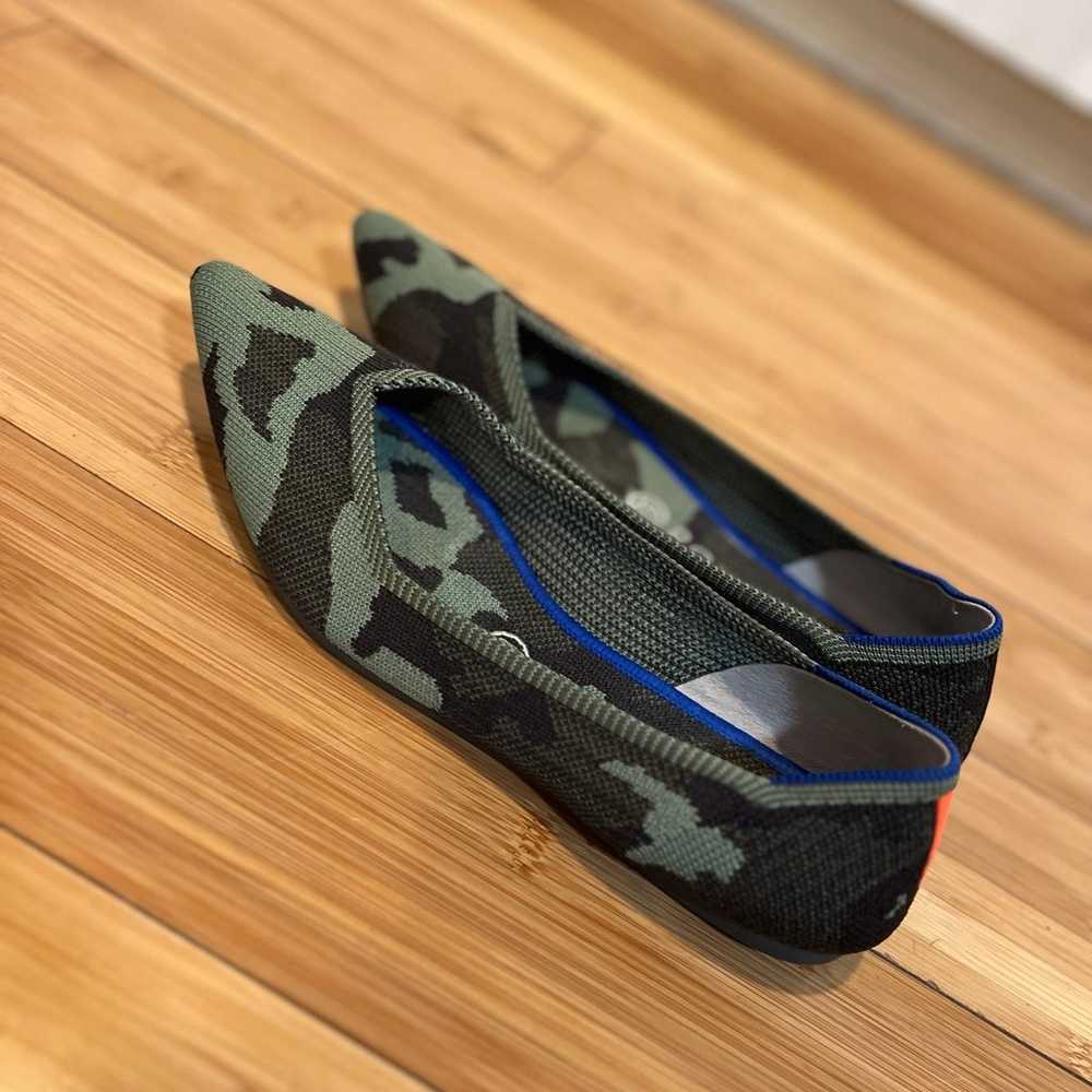 Rothy's The Point Jungle Camo Flat Slip On Pumps … - image 11