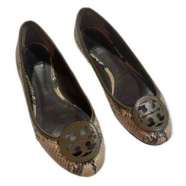 Tory Burch Louisa Python Flats