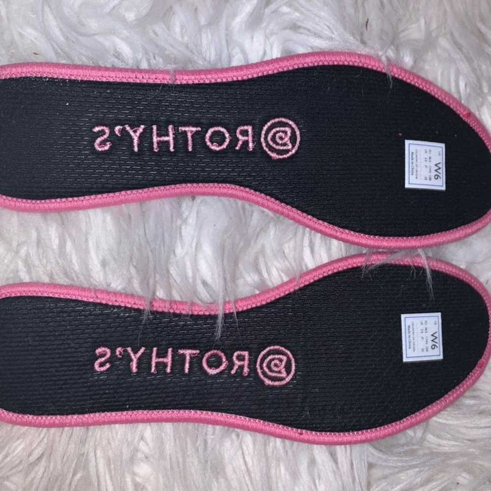 Rothys RARE retire begonia pink flats - image 10