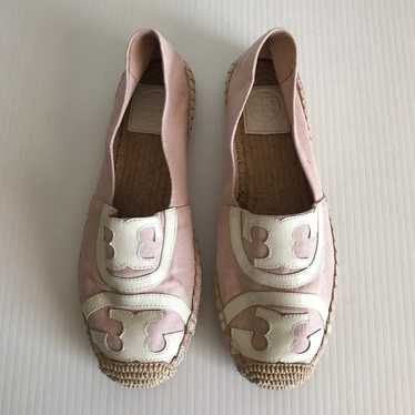 Tory Burch Poppy Logo Espadrille Flats