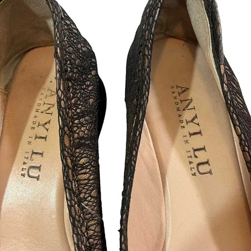 Anyi Lu made in italy lace shoes Women's 37 - image 2