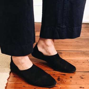 Billy Reid Nubuck Leather Shoes May Slipper loafe… - image 1