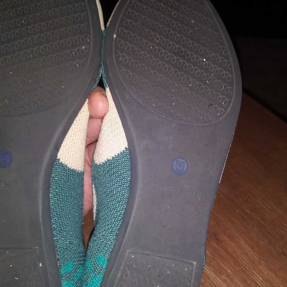 Women's Rare Rothys The Point Moroccan Flats Size… - image 5