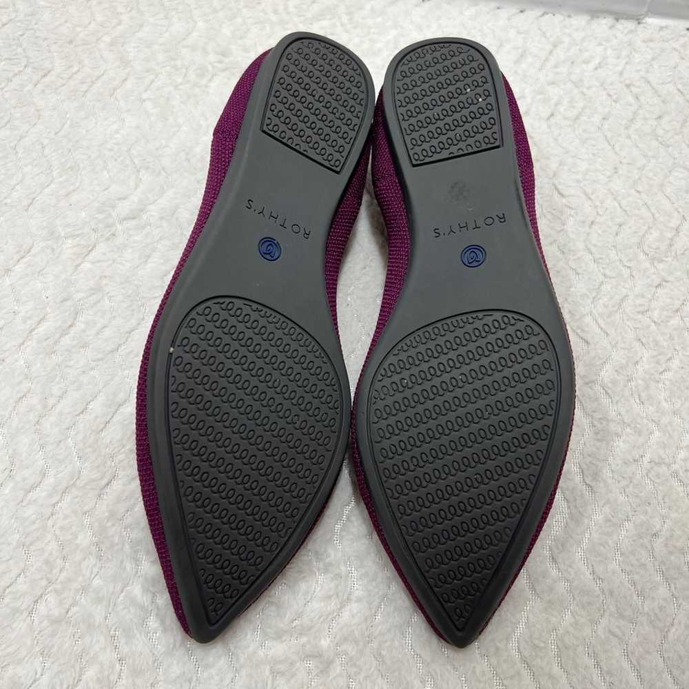 Rothy’s The Point Violet Pointed Toe Women’s Sz 7… - image 10