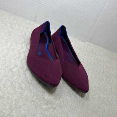 Rothy’s The Point Violet Pointed Toe Women’s Sz 7… - image 1