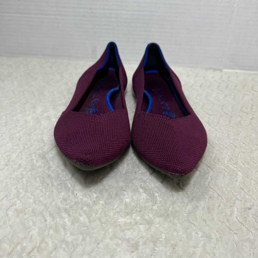 Rothy’s The Point Violet Pointed Toe Women’s Sz 7… - image 2