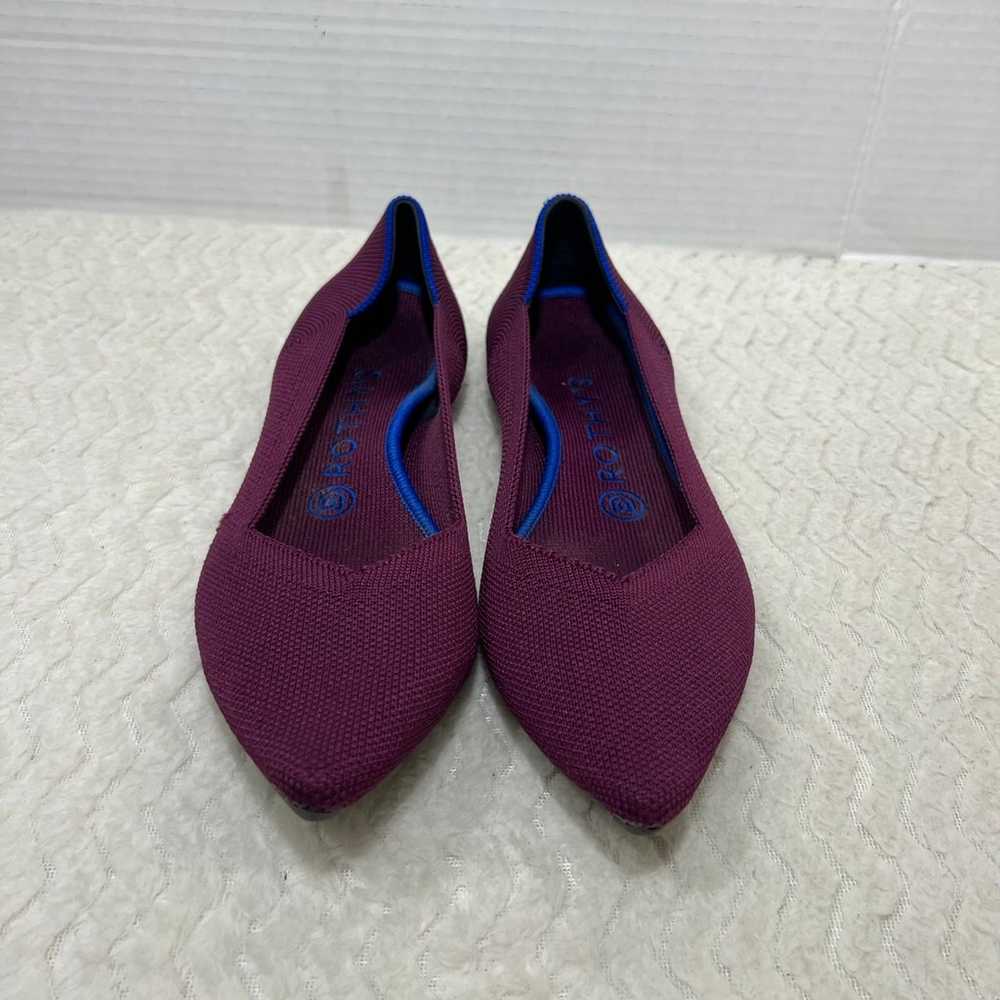 Rothy’s The Point Violet Pointed Toe Women’s Sz 7… - image 3