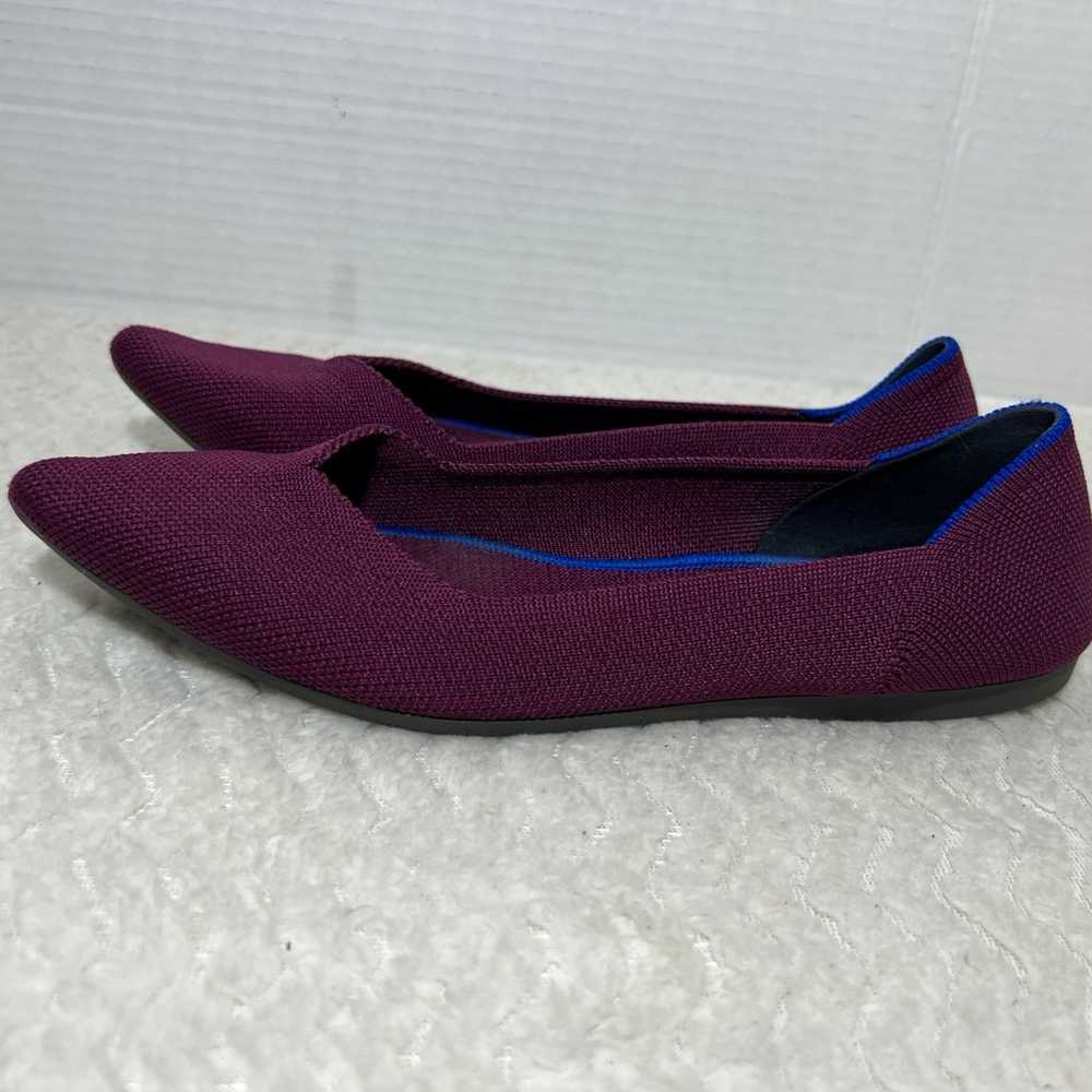 Rothy’s The Point Violet Pointed Toe Women’s Sz 7… - image 4