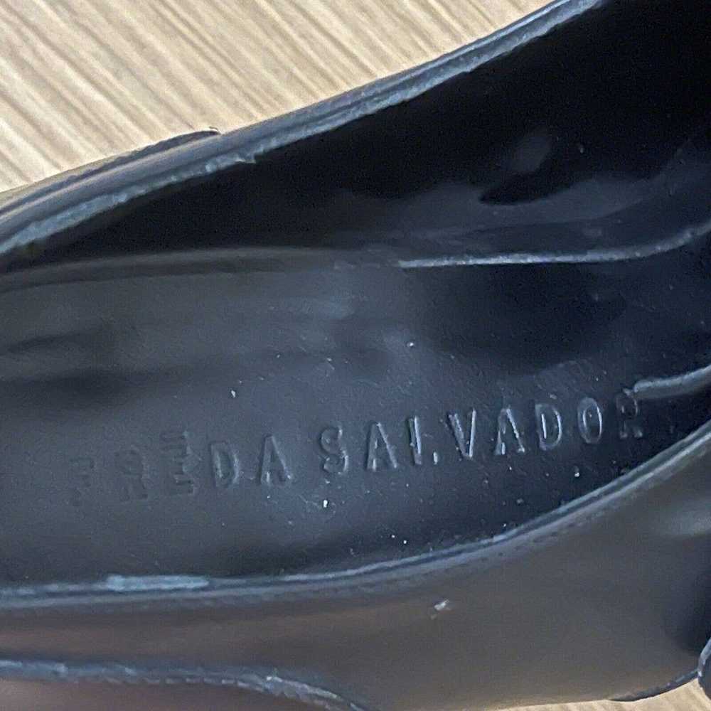 Women's Freda Salvador Size 8 Dig Oxford Shoes Bl… - image 5