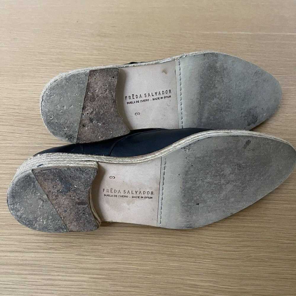 Women's Freda Salvador Size 8 Dig Oxford Shoes Bl… - image 8