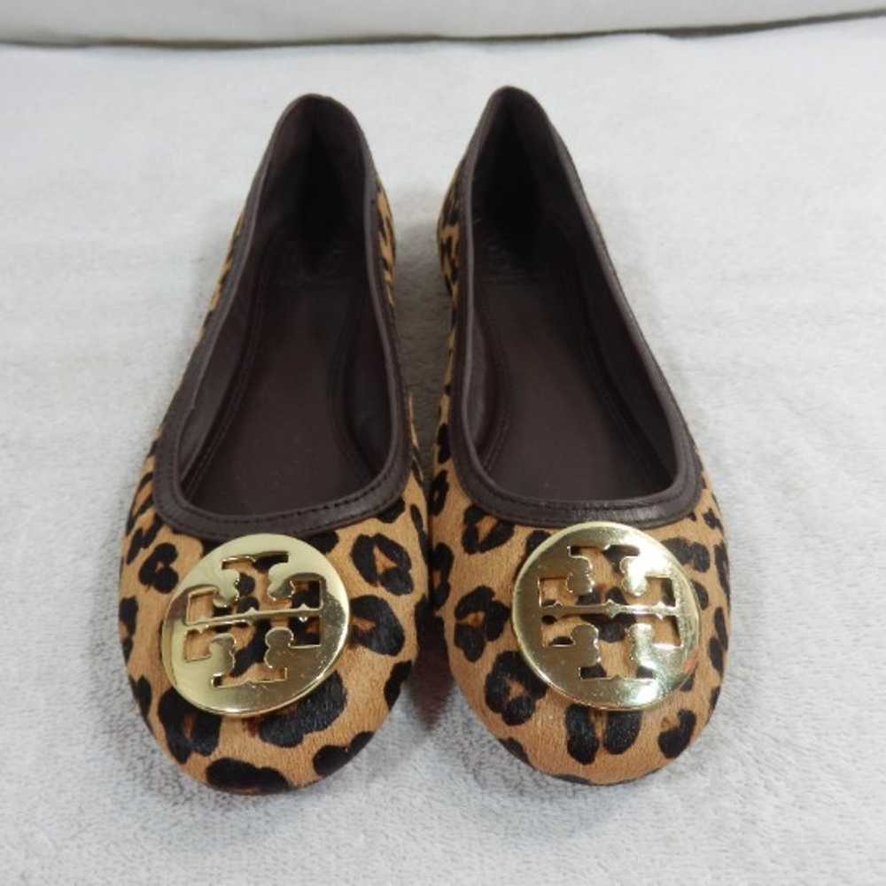 Tory Burch Flats Reva Haircalf 7.5 M - image 3