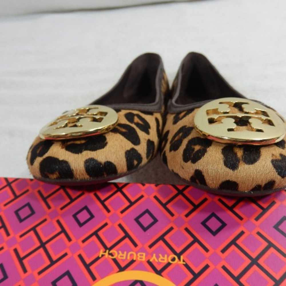 Tory Burch Flats Reva Haircalf 7.5 M - image 7